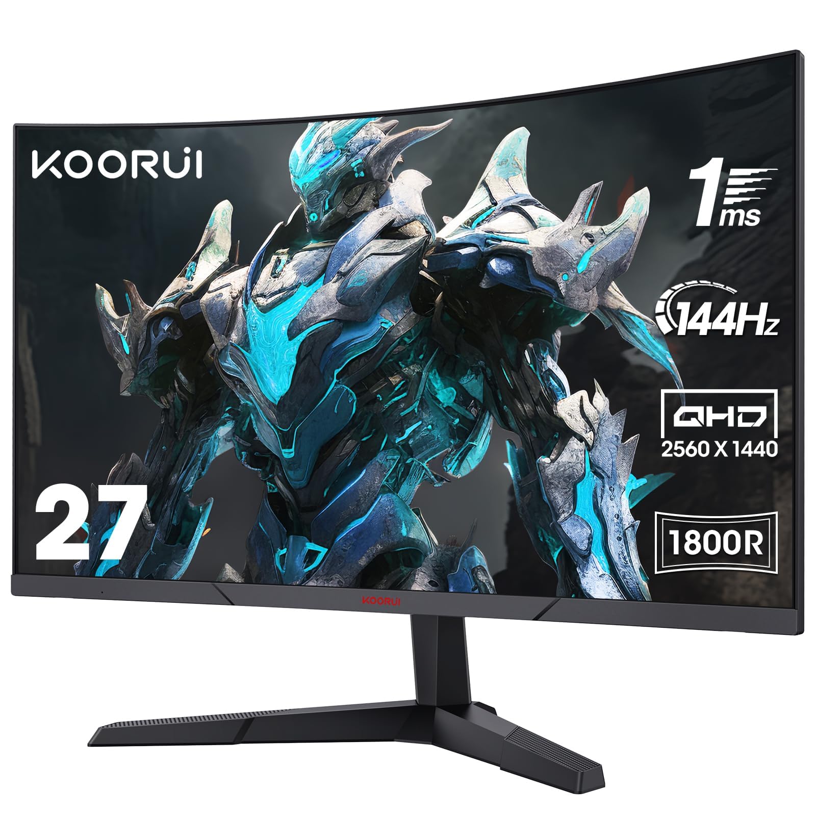 ゲーミングモニター KOORUI 27インチ 湾曲 曲面 144Hz Amazon.co.jp: KOORUI ゲーミングモニター 27インチ 湾曲 曲面 QHD